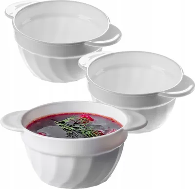 Produktbild von KADAX Suppentassen "Posta", Schüsseln zum Essen, 650 ml, 3 Stück