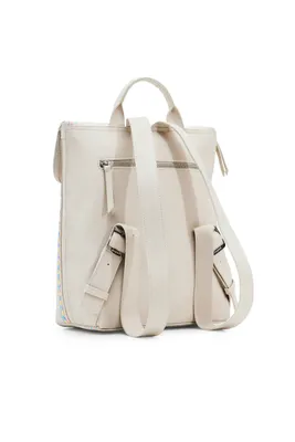 Produktbild von Desigual Rucksack RAVEN NERANO mit Verschlussklappe Stickereien