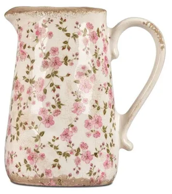 Produktbild von Krug/Vase in Vintage-Optik 16x19cm aus Keramik