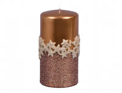 Obrázok produktu pre Nohel Garden sviečka ICE STAR VALEC Christmas d7x14cm