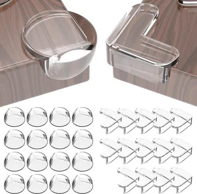 Produktbild von Ultiluxe Hoekbeschermers 30 Stk - Baby Hoekbescherming - Selbstklebend - Transparent