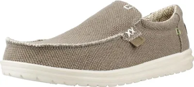 Produktbild von Hey Dude Mikka Braided fossil Herren Slipper in Beige, Größe 45