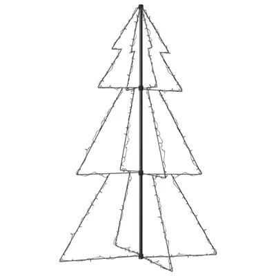Productafbeelding van Kerstboom, conische vorm, 200 LED-lampjes (binnen en buiten), 98 x 150 cm
