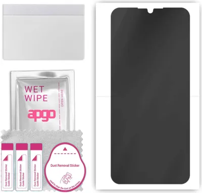 Produktbild von apgo Hydrogel Blickschutzfolie, Matt, kompatibel mit Oukitel WP37, Privacy Displayschutzfolie, Schutzfolie mit Positionierhilfe, Anti-Spy, kratzfest, einfache Montage