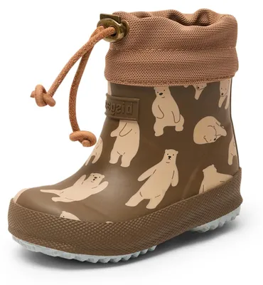 Produktbild von bisgaard 5715243730380, Stiefel, Kind, Grün, Breite Passform, Schnürverschluss, Gummi