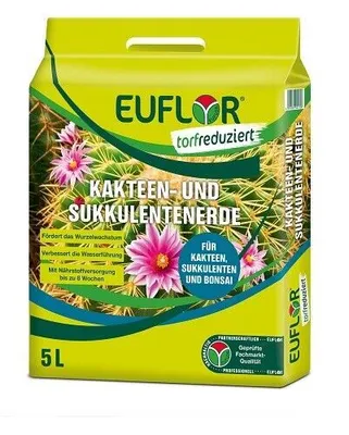 Produktbild von Euflor Kakteen- und Sukkulentenerde 5 L