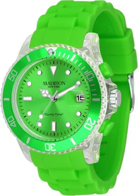 Produktbild von Madison N.Y. U4399-10/1 Uni-Armbanduhr, Kunststoff-Gehäuse