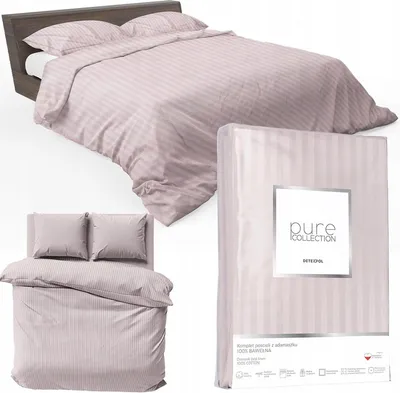 Produktbild von Deco4Home Bettwäsche Satin Pure | 180x200cm | Rosa