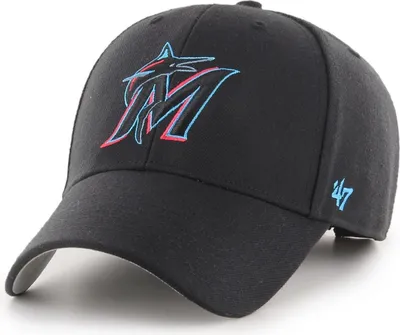 Produktbild von 47 Brand Relaxed Fit Cap - MLB Miami Marlins schwarz