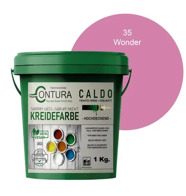 Produktbild von Contura BeGreen 1Kg. Kreidefarbe Shabby Chic Möbellack - 35 Wonder