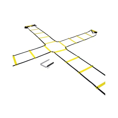 Produktbild von Sport-Thieme Koordinationsleiter "Agility", 4x2 m, Vierfach-Leiter