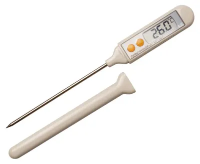 Digitale Thermometer -50 bis +300 °C, LCD, Edelstahlsonde, 12 cm