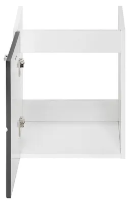 Produktbild von Badmöbel Set 40cm Waschbecken mit Unterschrank Waschtisch Schublade Hängeschrank