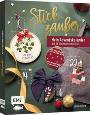 Produktbild von Mein Adventskalender-Buch - Stickzauber