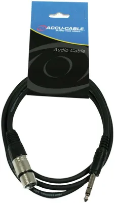 Obrázok produktu pre ADJ AC-XF-J6S/XLR F/6,3 Jack Stereo 150 cm Mikrofónový kábel