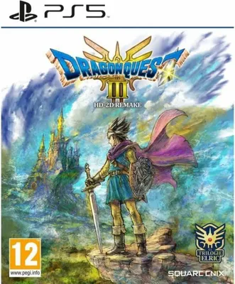 Produktbild von Square Enix Dragon Quest III HD-2D Remake, PlayStation 5, E10+ (Jeder über 10 Jahre), Physische Medien