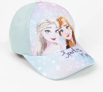 Immagine prodotto di Cappellino estivo Disney Frozen - Cappellino per bambini con stampa e protezione UV colorata