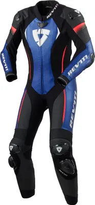 Produktbild von Revit Xena 4 Damen 1-Teiler Motorrad Lederkombi, schwarz/blau, 42