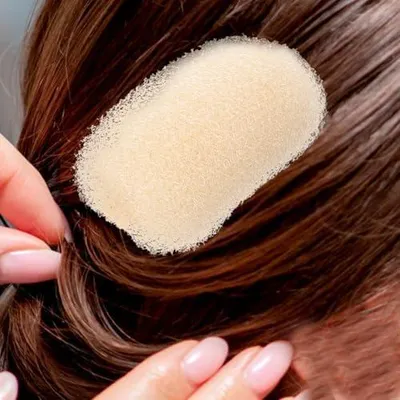 Produktbild von Haarpolster-Set für mehr Volumen, 6 wiederverwendbare Haarspangen für Frauen zum Haarstyling