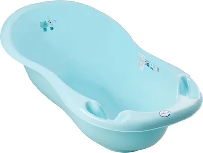 Produktbild von Anatomická vanička s výpustí 102 cm LUX Pejsek a Kočička modrá