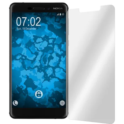 Produktbild von 2er-Pack PhoneNatic Displayschutzfolien klar kompatibel mit Nokia 6.1 (2018)