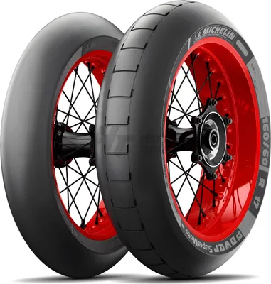 Produktbild von Michelin Motorradreifen car-tyres Power Supermoto ( 120/75 R16.5 TL Mischung B, NHS, Vorderrad )