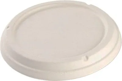 Produktbild von Deckel für Zuckerrohrschale, Fassungsvermögen 1000 ml, 25 Stück.