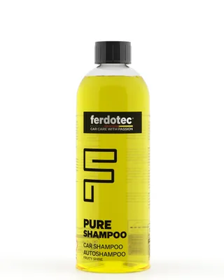 Produktbild von FERDOTEC Pure Auto Shampoo (750 ml) – Hochkonzentriertes Autoshampoo für Auto Schonend zu Wachsen, reichhaltiger Schaum, pH-neutral, schonend zu Wax