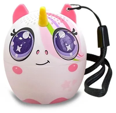 Imagen del producto de Altavoz Bluetooth inalámbrico - Mini altavoz unicornio para niños - 300 x 200 x 195 mm - Compacto