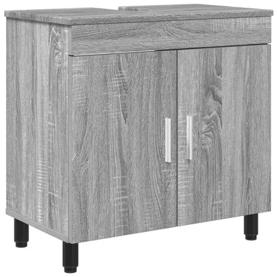 Immagine prodotto di Mobiletto da bagno Sonoma grigio 60 x 35 x 60 cm
