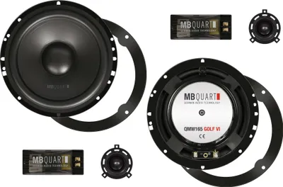 Produktbild von MB Quart QM165 GOLF VI, 2-Wege, 150 W, 100 W, 4 Ohm, 55 - 4000 Hz, Neodym