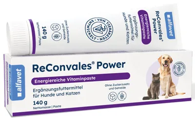 Produktbild von Alfavet ReConvales Power 140 g | Untergewicht bei Hunden & Katzen