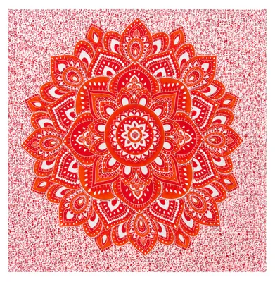 Immagine prodotto di Asciugamano da spiaggia con motivo mandala, 210 x 240 cm, resistente alla sabbia, ideale per la spiaggia