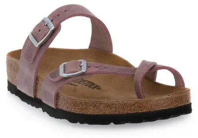 Produktbild von Birkenstock Mayari Frauen Geölte Leder Riemchen Sandale Lavendel – 4,5 UK - 37 EU - 6/6,5 US / Lavendel