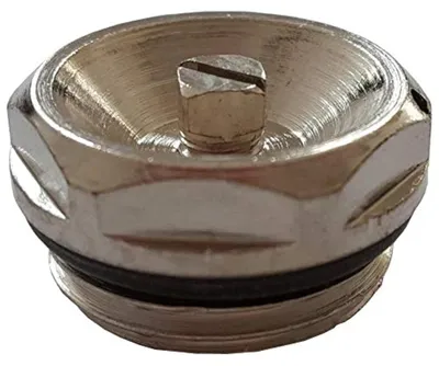 Immagine prodotto di Tappo di sfiato nichelato con chiave da 1/2"