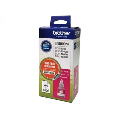 Produktbild von Brother BT5000M - Ultra High Yield - Magenta - original - Nachfülltinte - für Brother DCP-T220, T310, T420, T425, T510, T520, T525, T710, T720, MFC-T4500, T910, T920