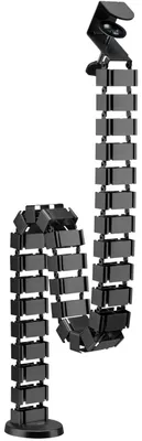 Produktbild von LogiLink Flex. Kabelkanal - Klemmvers. - 1347x129mm schwarz