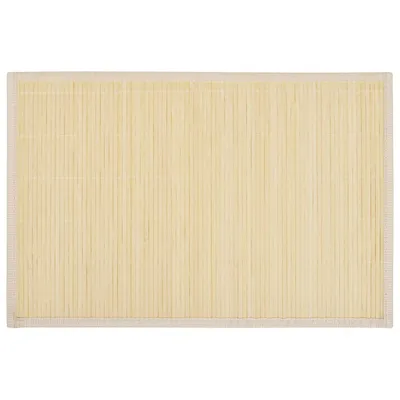Produktbild von 6 Bambus-Platzdeckchen 30 x 45 cm Natur