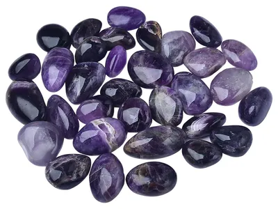 Image de Omgoods - Améthyste, pierres naturelles, cristaux décoratifs (100g)