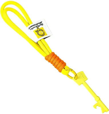 Produktbild von Flaschenöffner-Schlüsselanhänger, strapazierfähiges, geflochtenes Nylon-Schlüsselband, tragbar, leicht, für Outdoor-Camping und Wandern, Schlüsselanhängerhalter
