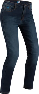 Produktbild von PMJ Caféracer Damen Motorradjeans, dunkelblau, 28
