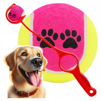 Image de Nobleza : Lanceur de balles manuel pour chiens - Jouet pour le jeu de rapport