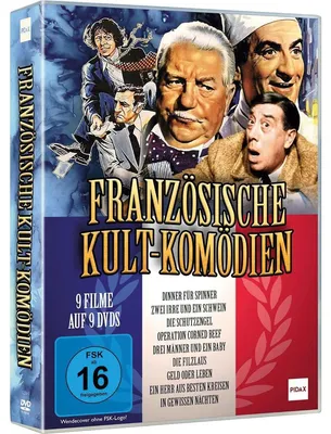 Imagen del producto de Französische Kult-Komödien