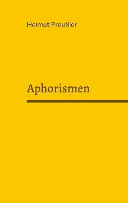 Produktbild von Aphorismen