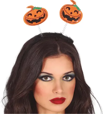 Immagine prodotto di Halloween copricapo zucca fascia spettrale decorazione accessorio costume festa copricapo, colore: arancione