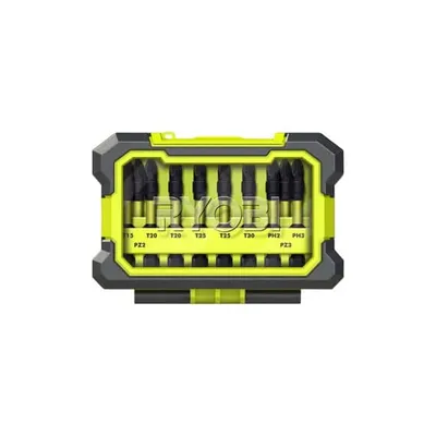Produktbild von Ryobi 4892210149084 Stoßfeste Box 10 Schraubzubehör, Mehrfarbig  Ryobi
