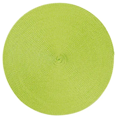 Produktbild von Platzset Polypro Anis rund ca. 35 cm Ø abwaschbar Tischset Platzdeckchen