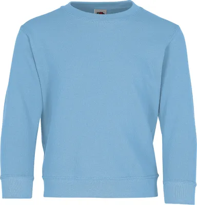 Produktbild von Fruit of the Loom Classic Set-In Sweat Kids ,Farbe: pastellblau ,Größe: 152