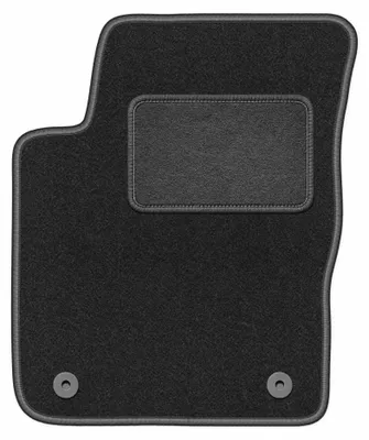 Produktbild von Fahrermatte Velours für Hyundai i10 2007-2013 (Schrägheck) – 1-tlg, Graphit, passgenau – Wielganizator LUX
