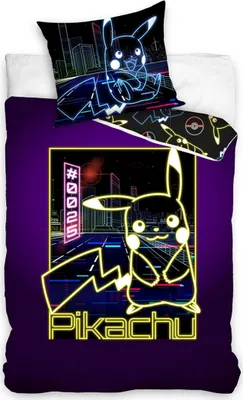 Obrázek produktu pro Pohádkové povlečení 140x200 Pokémon Pikachu Pokémoni